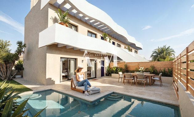 low-bungalow - New Build - Pilar de la Horadada - Pilar de la Horadada