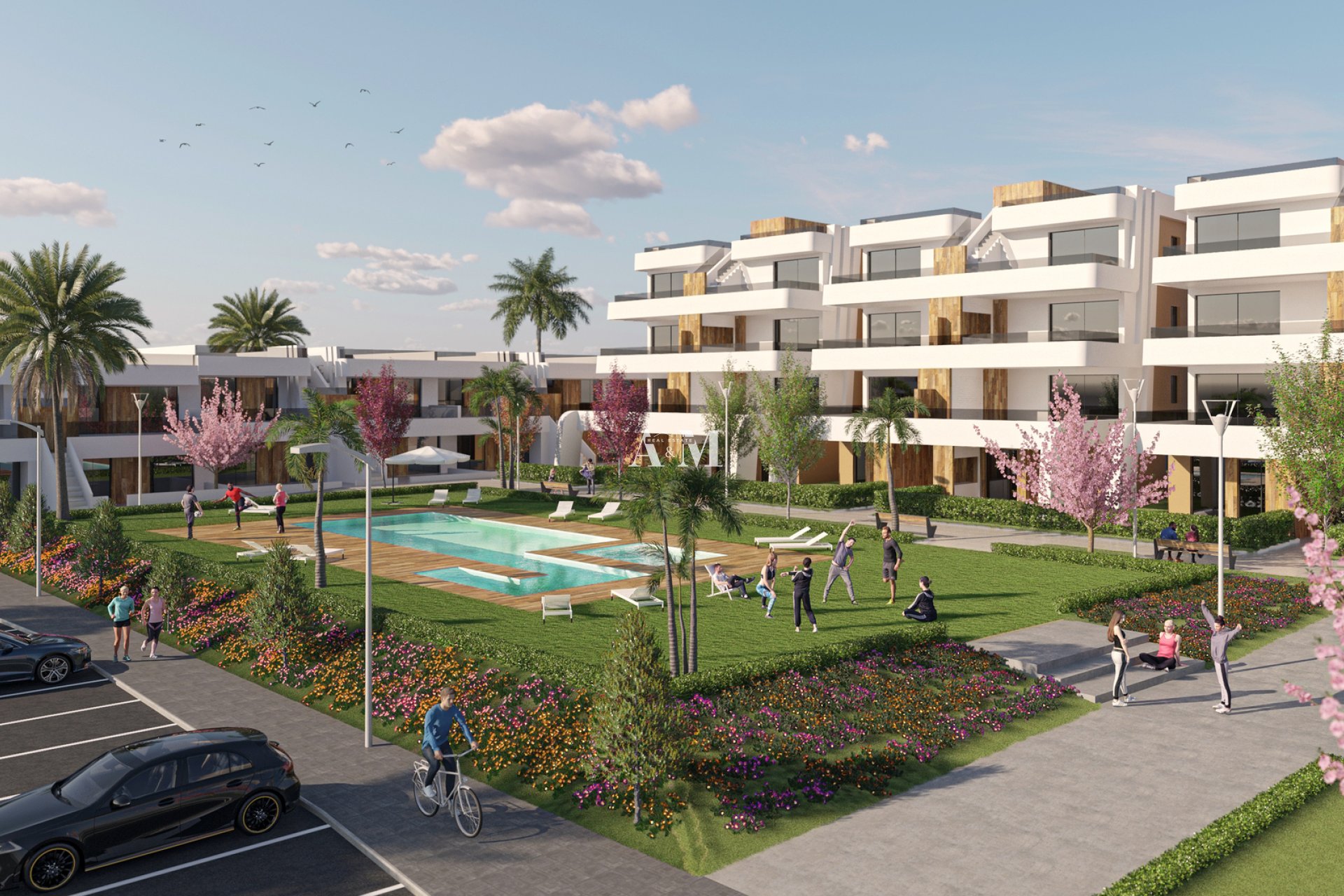 New Build - apartment - Condado de Alhama