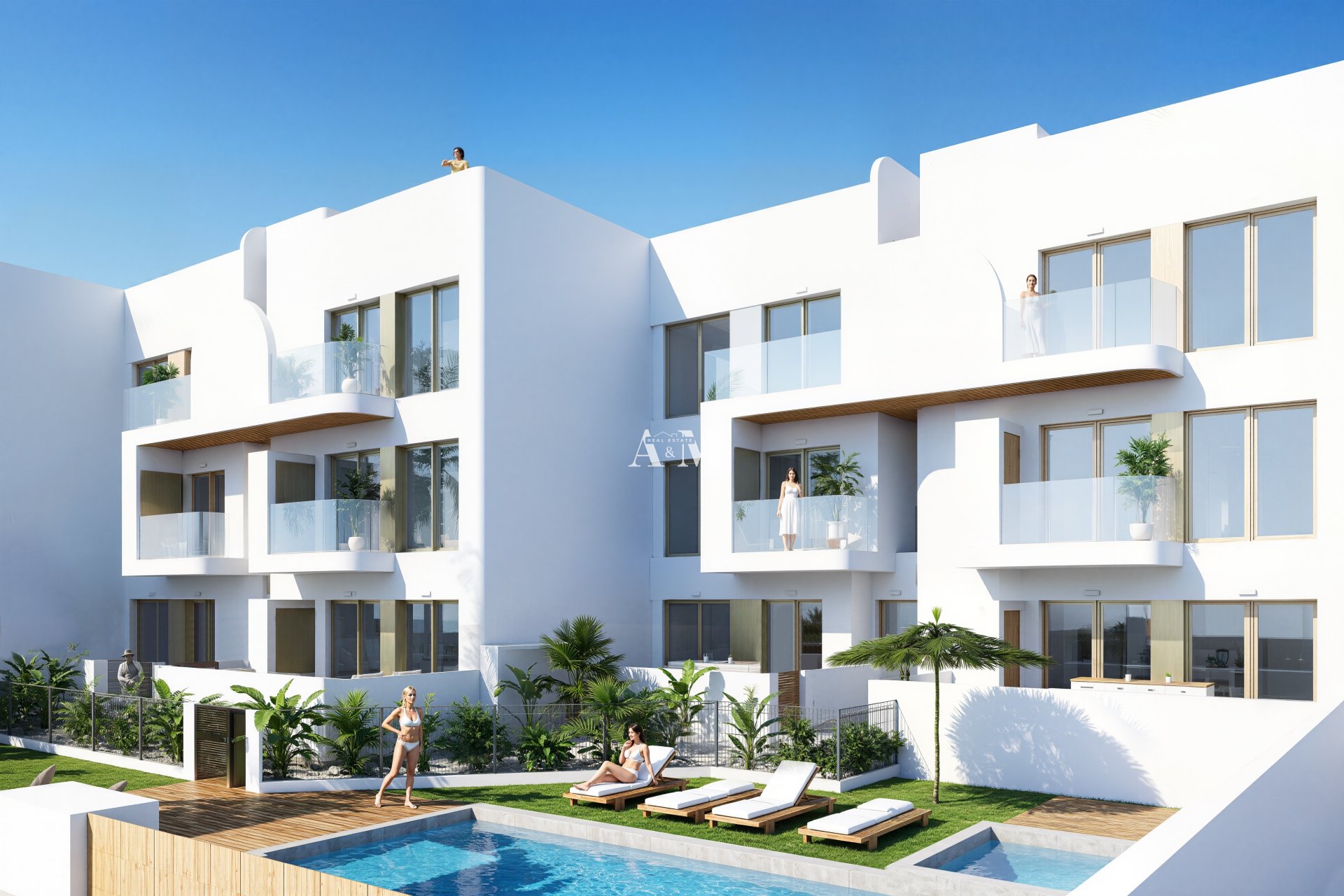 New Build - apartment - Los Alcazares