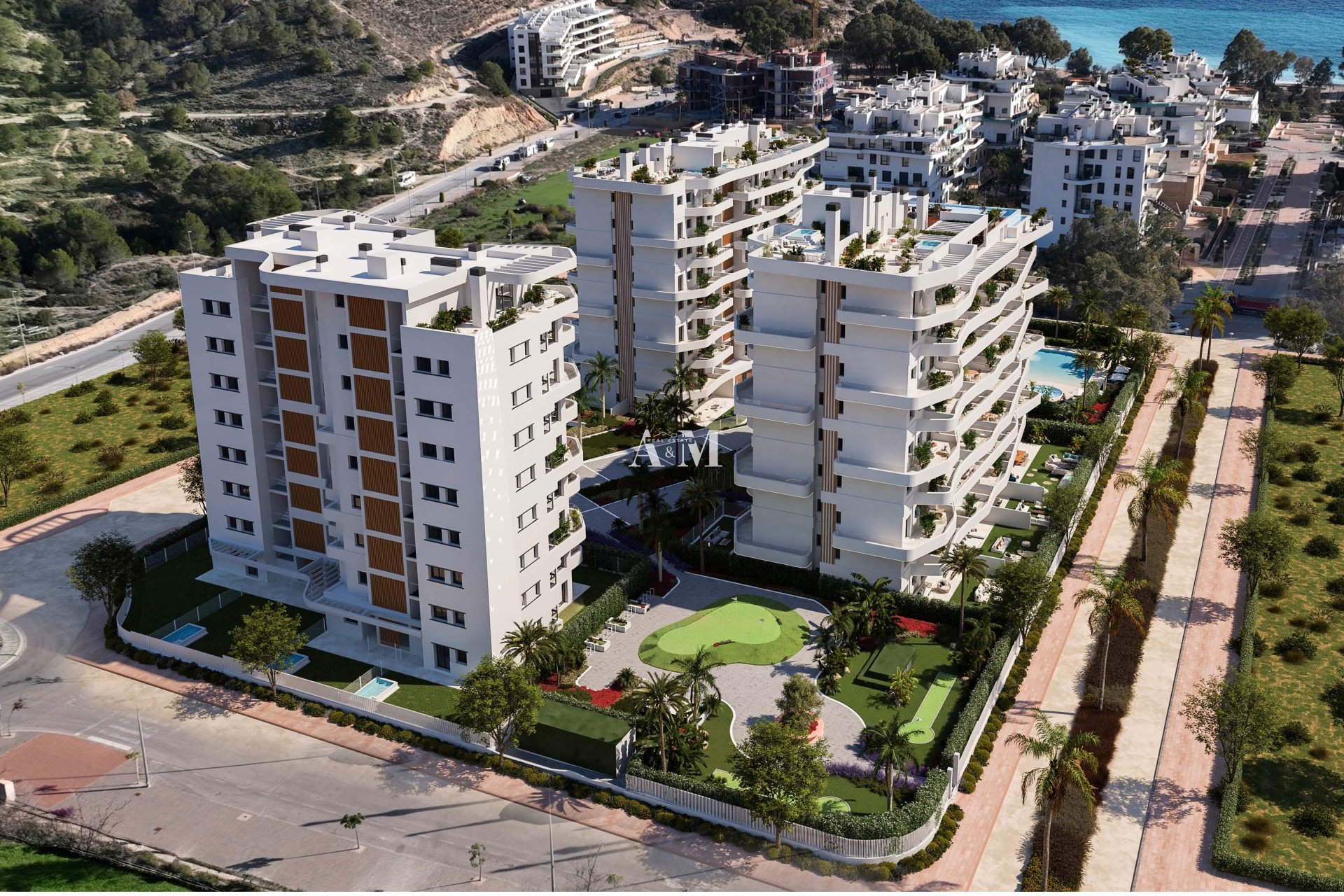 New Build - apartment - Villajoyosa