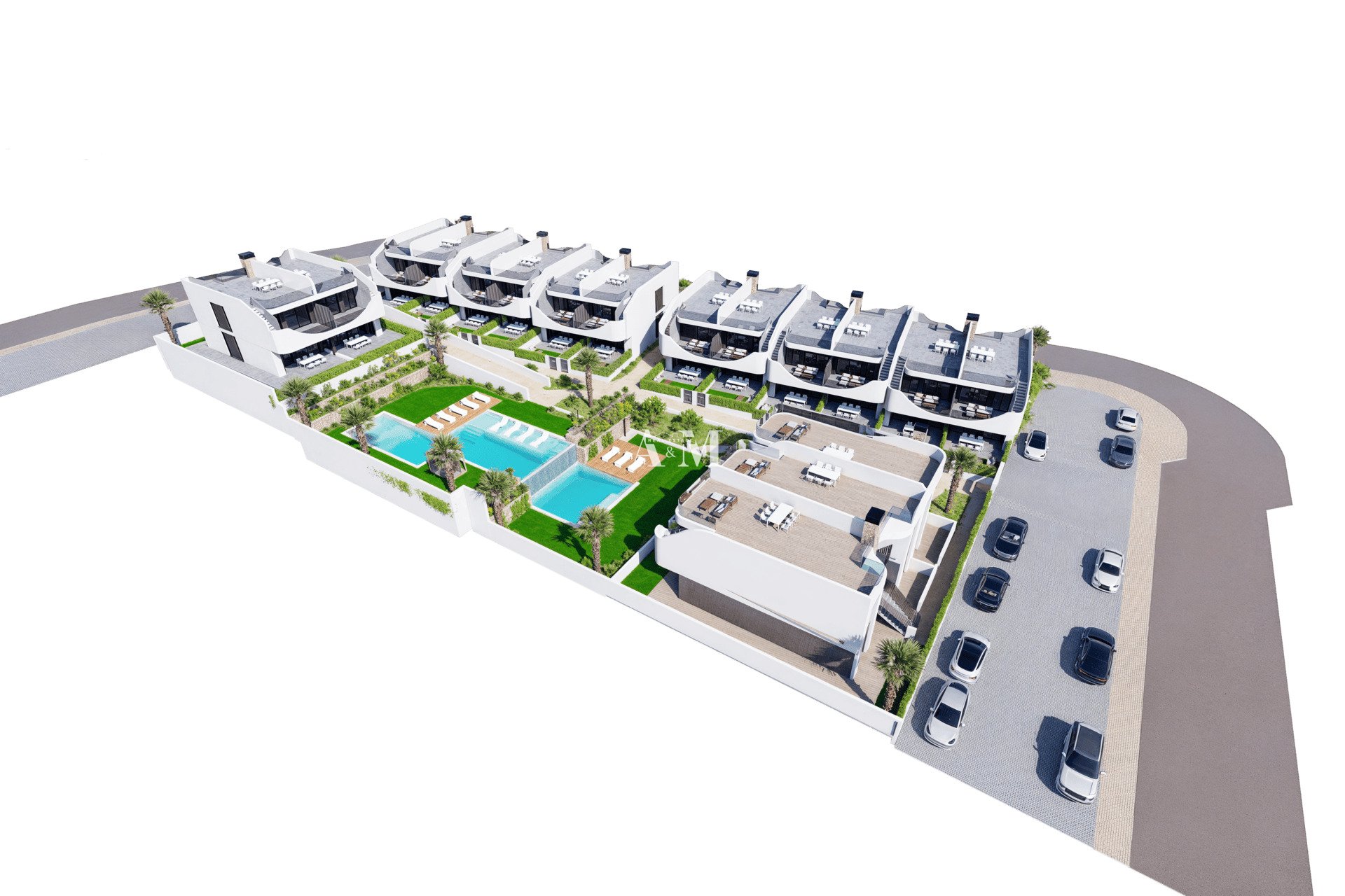 New Build - high-bungalow - San Miguel de Salinas