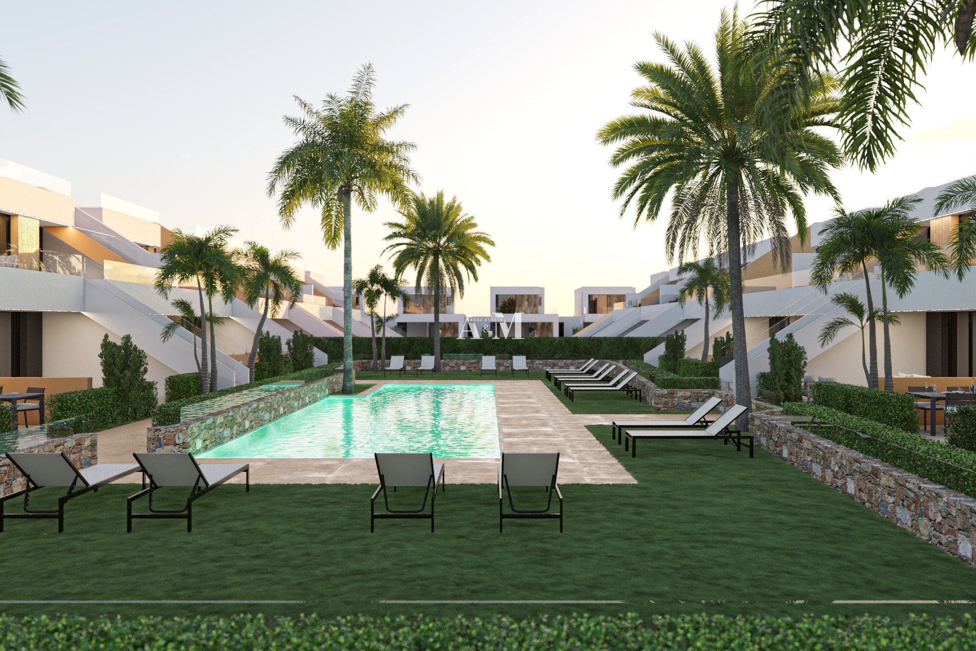 New Build - low-bungalow - Condado de Alhama
