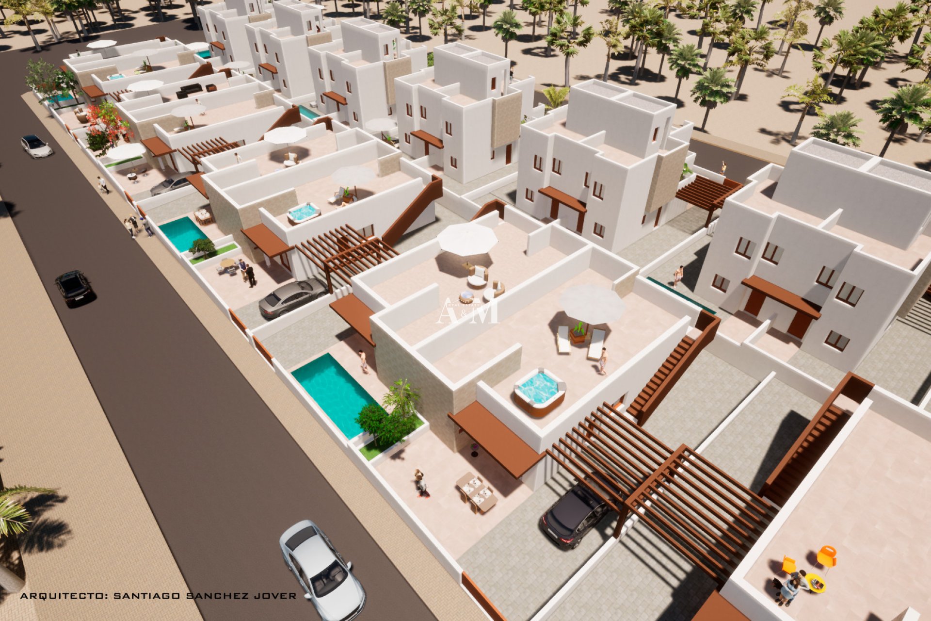 New Build - terraced - Mazarrón