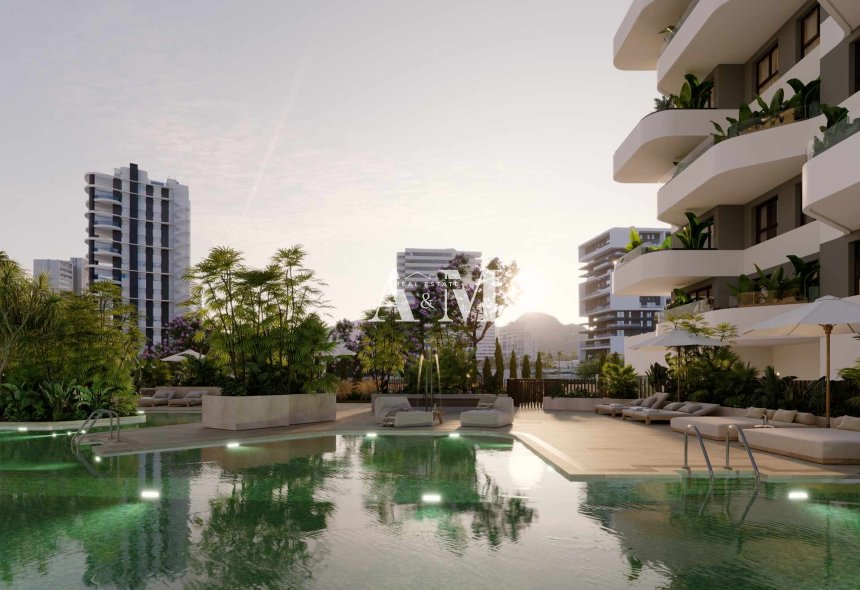 Nouvelle construction - apartment - Calpe