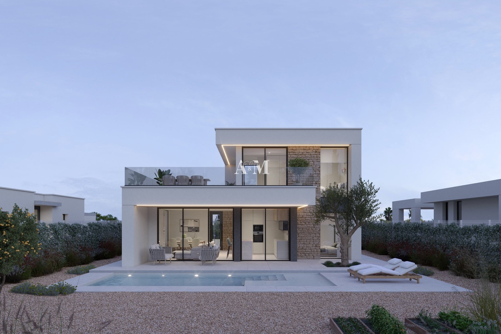 Nouvelle construction - detached - Hacienda del Alamo Golf