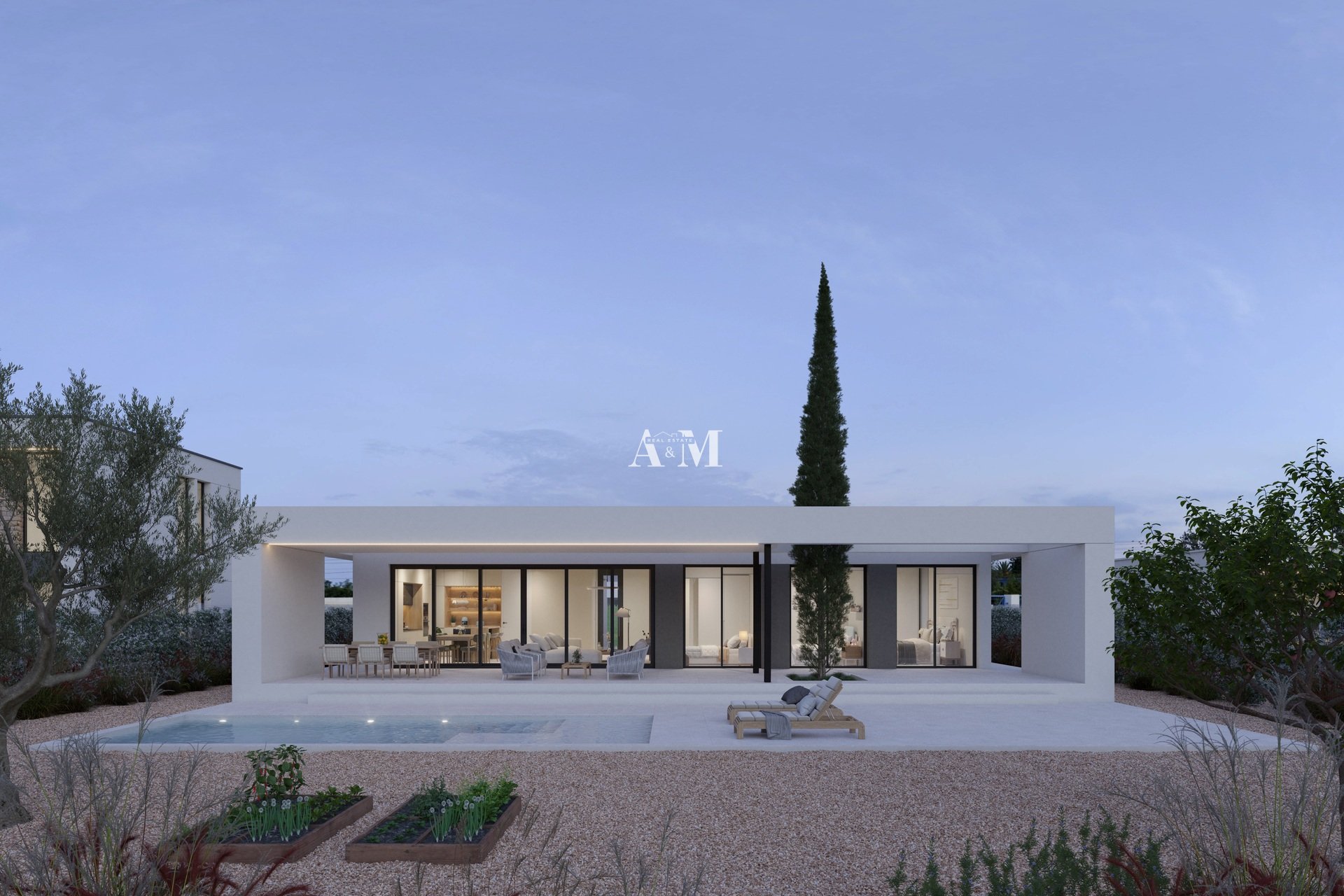 Nouvelle construction - detached - Hacienda del Alamo Golf