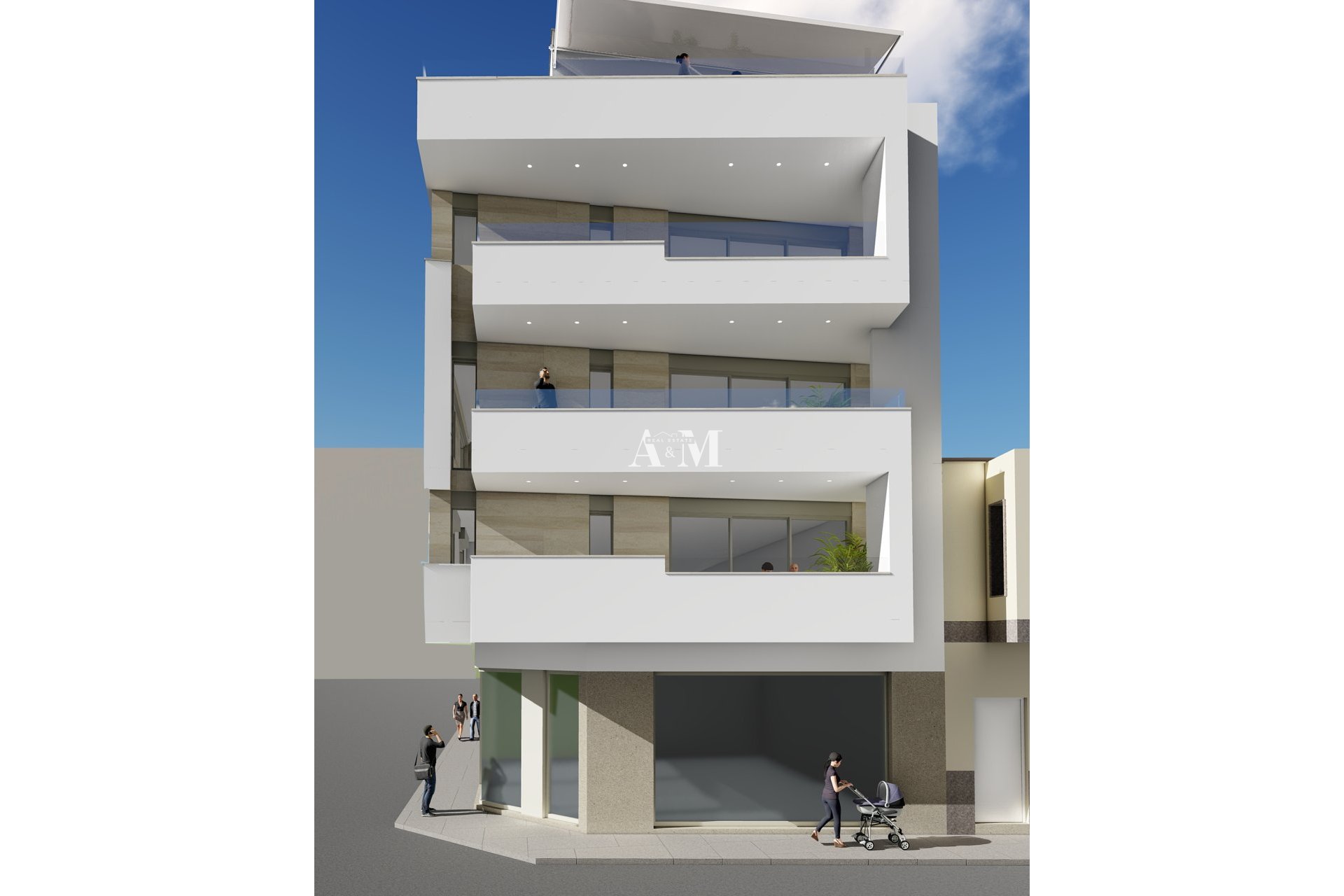 Новое здание - apartment - Torrevieja