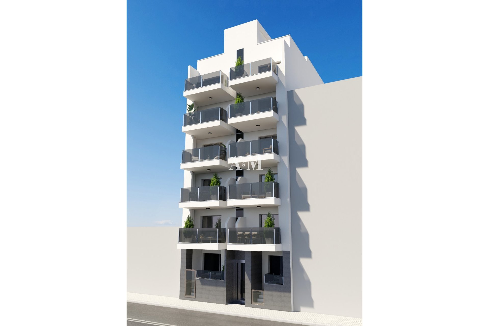 Новое здание - apartment - Torrevieja