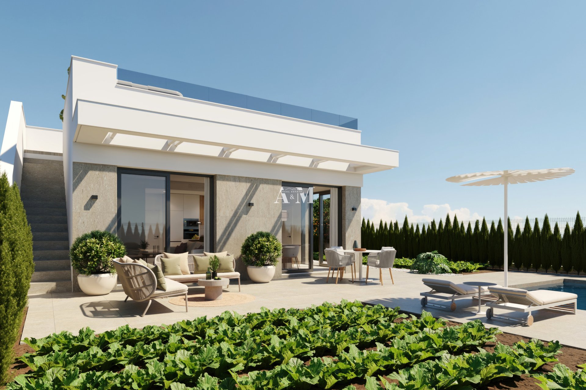 Новое здание - detached - Hacienda del Alamo Golf