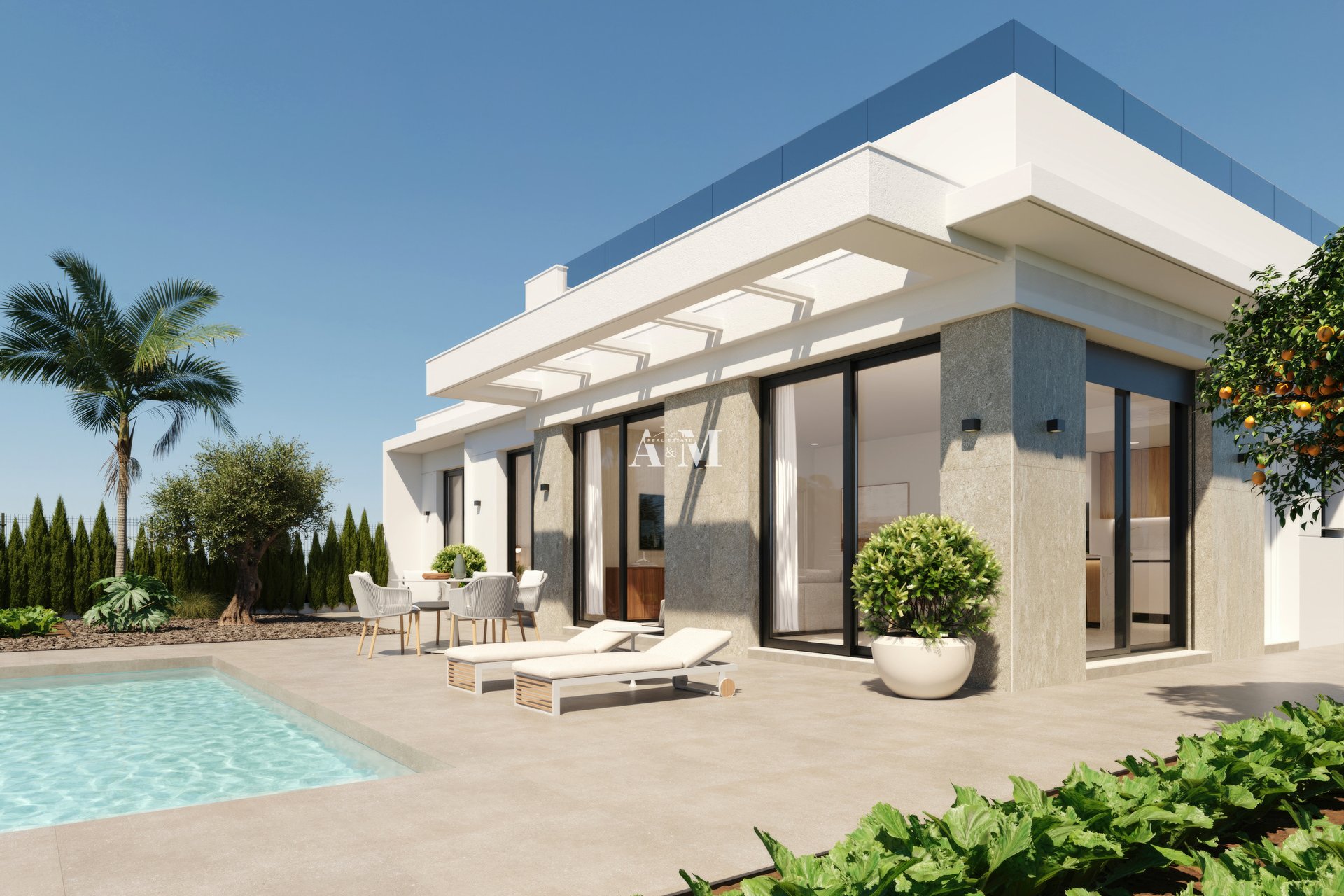 Новое здание - detached - Hacienda del Alamo Golf