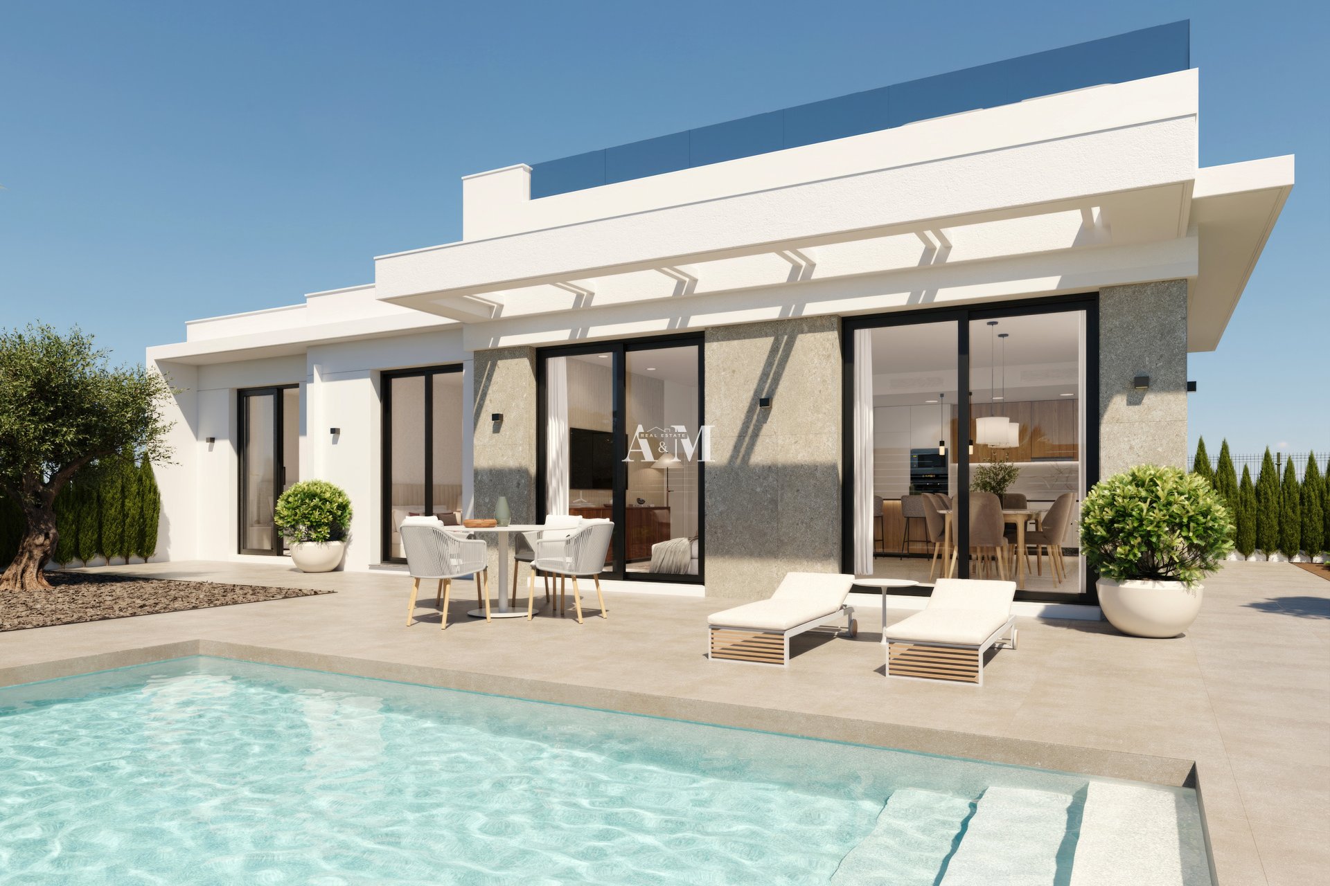 Новое здание - detached - Hacienda del Alamo Golf