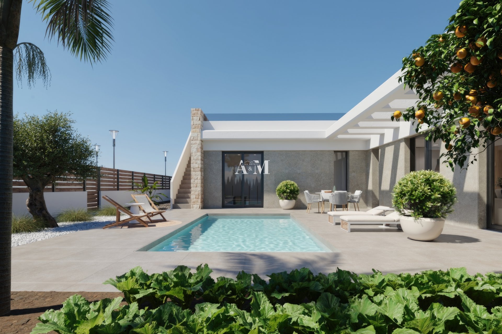 Новое здание - detached - Hacienda del Alamo Golf