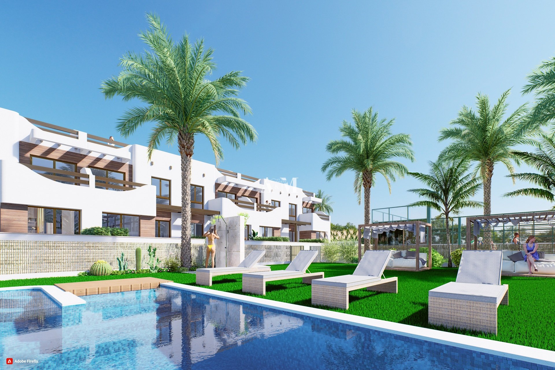 Новое здание - high-bungalow - Torre de la Horadada