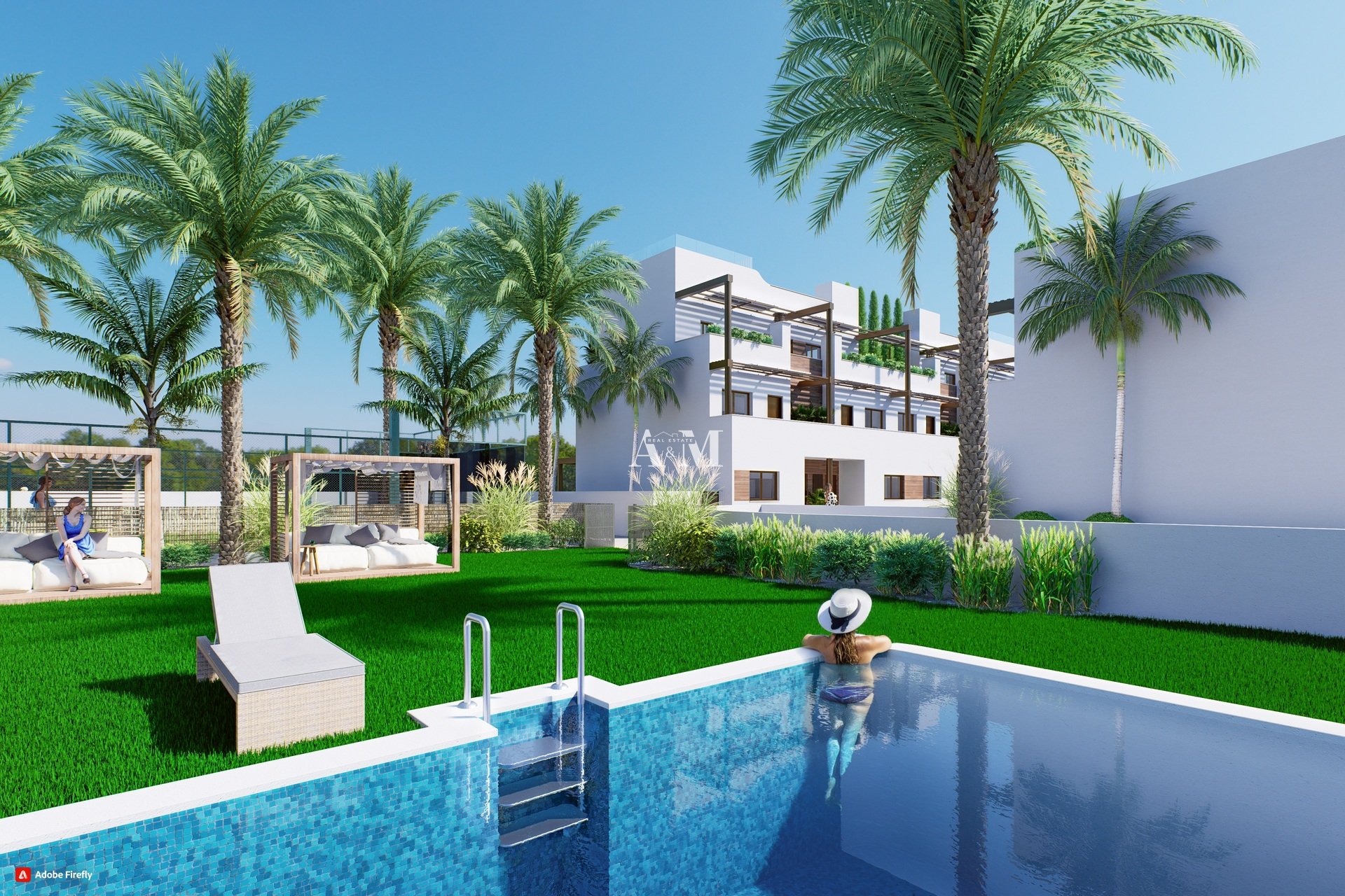 Новое здание - high-bungalow - Torre de la Horadada