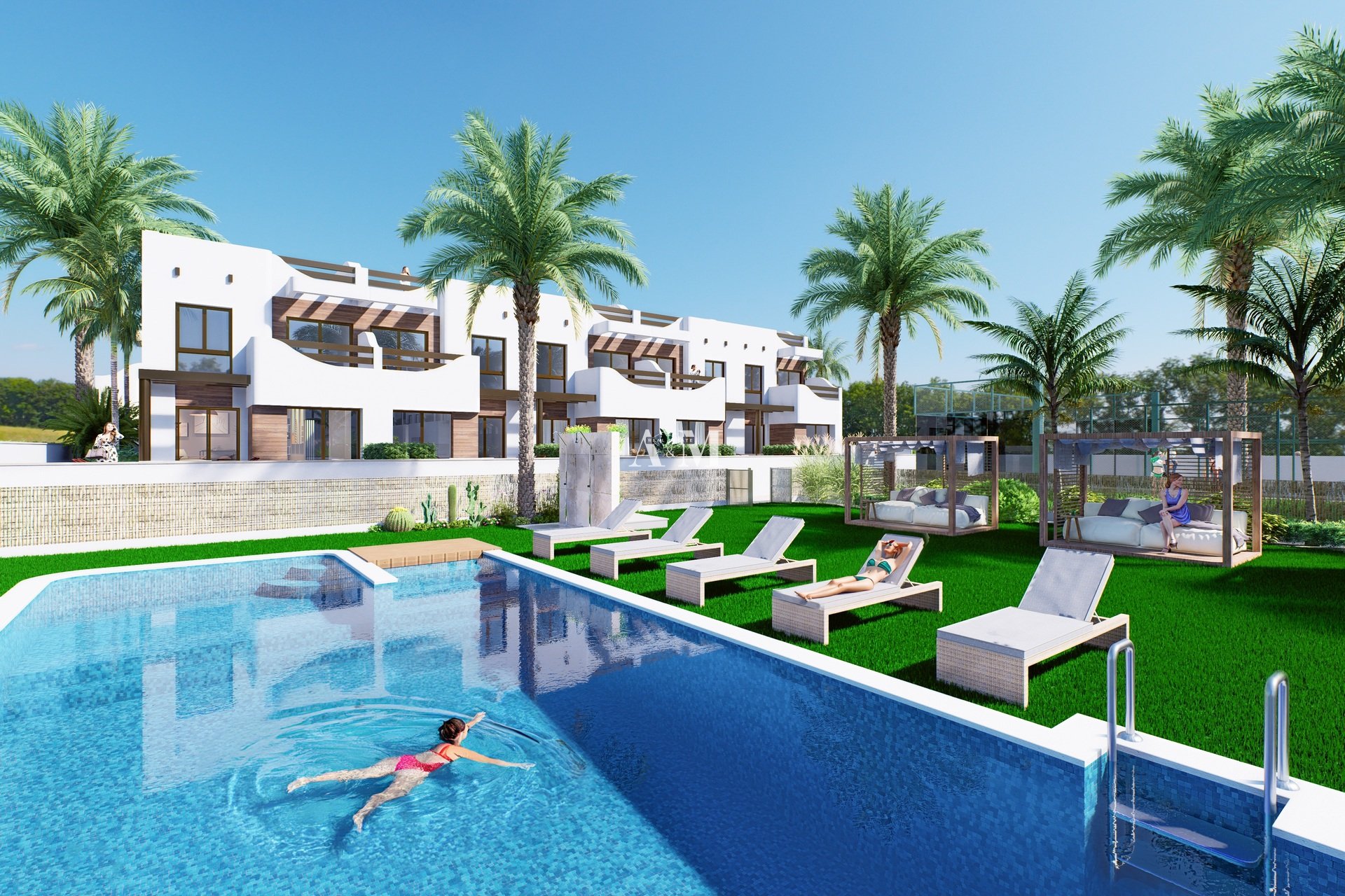 Новое здание - high-bungalow - Torre de la Horadada