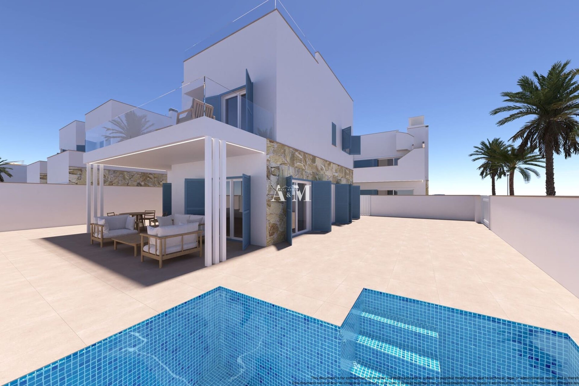 Новое здание - high-bungalow - Torre de la Horadada