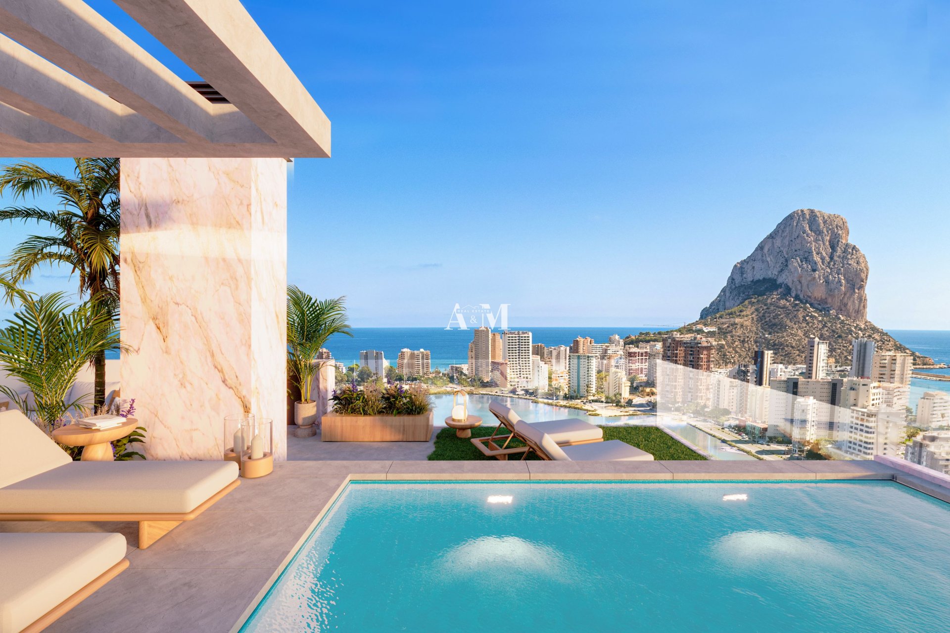Новое здание - Пентхаус - Calpe