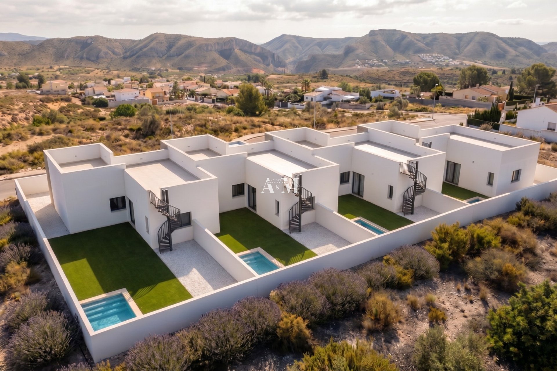 Новое здание - semi-detached - Mazarrón