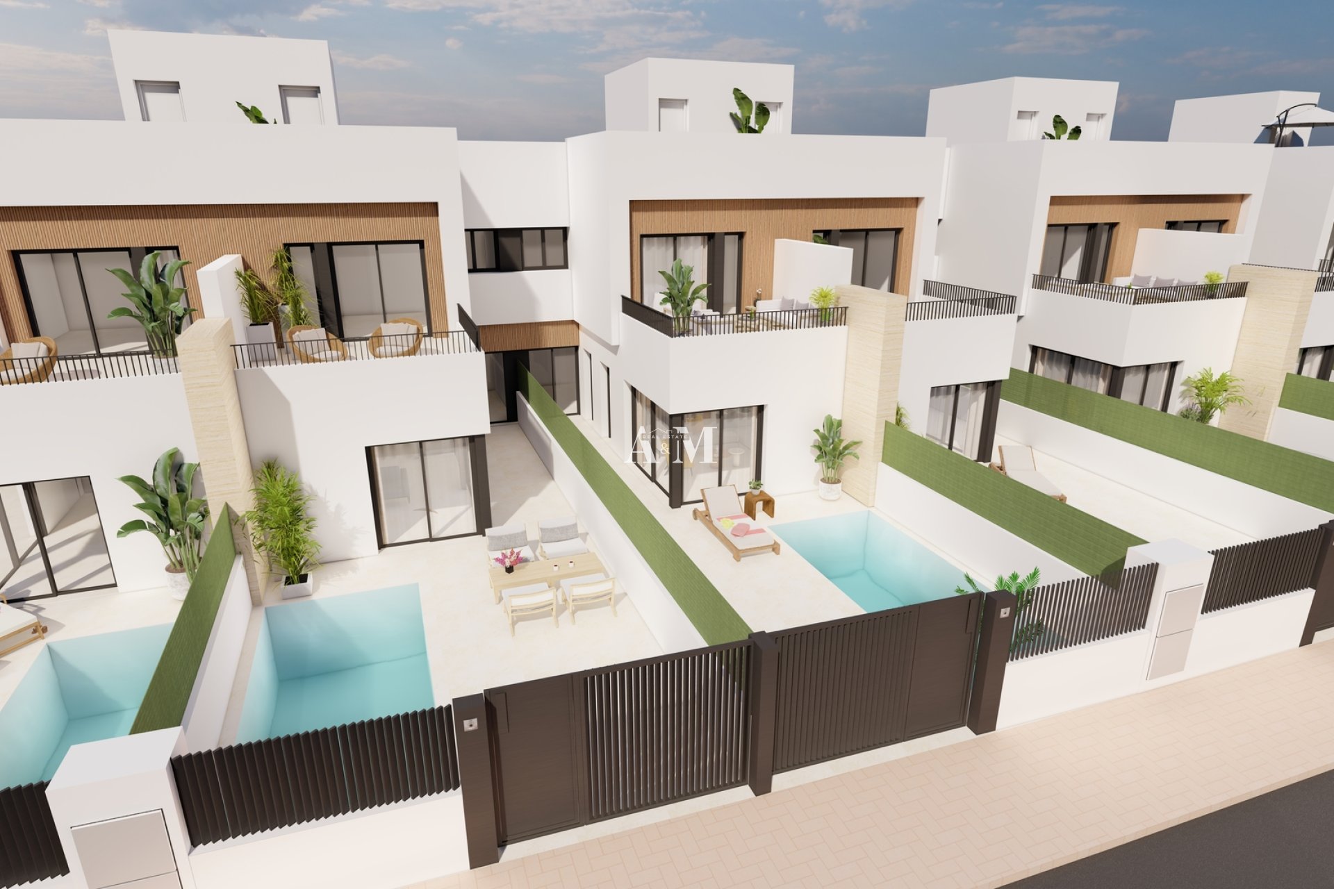 Новое здание - terraced - San Javier
