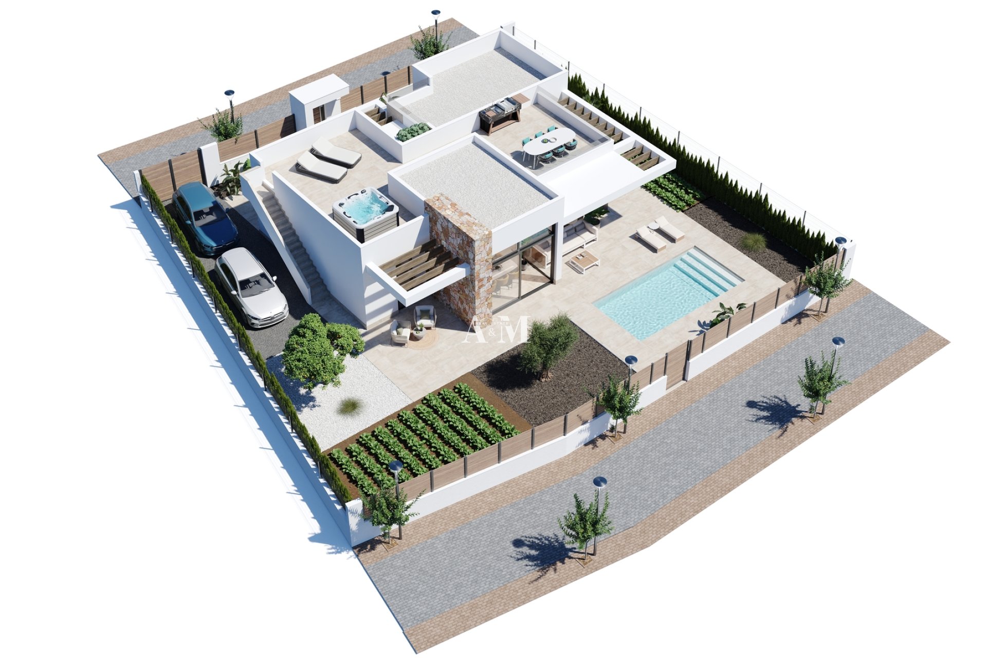 Obra nueva - detached - Hacienda del Alamo Golf