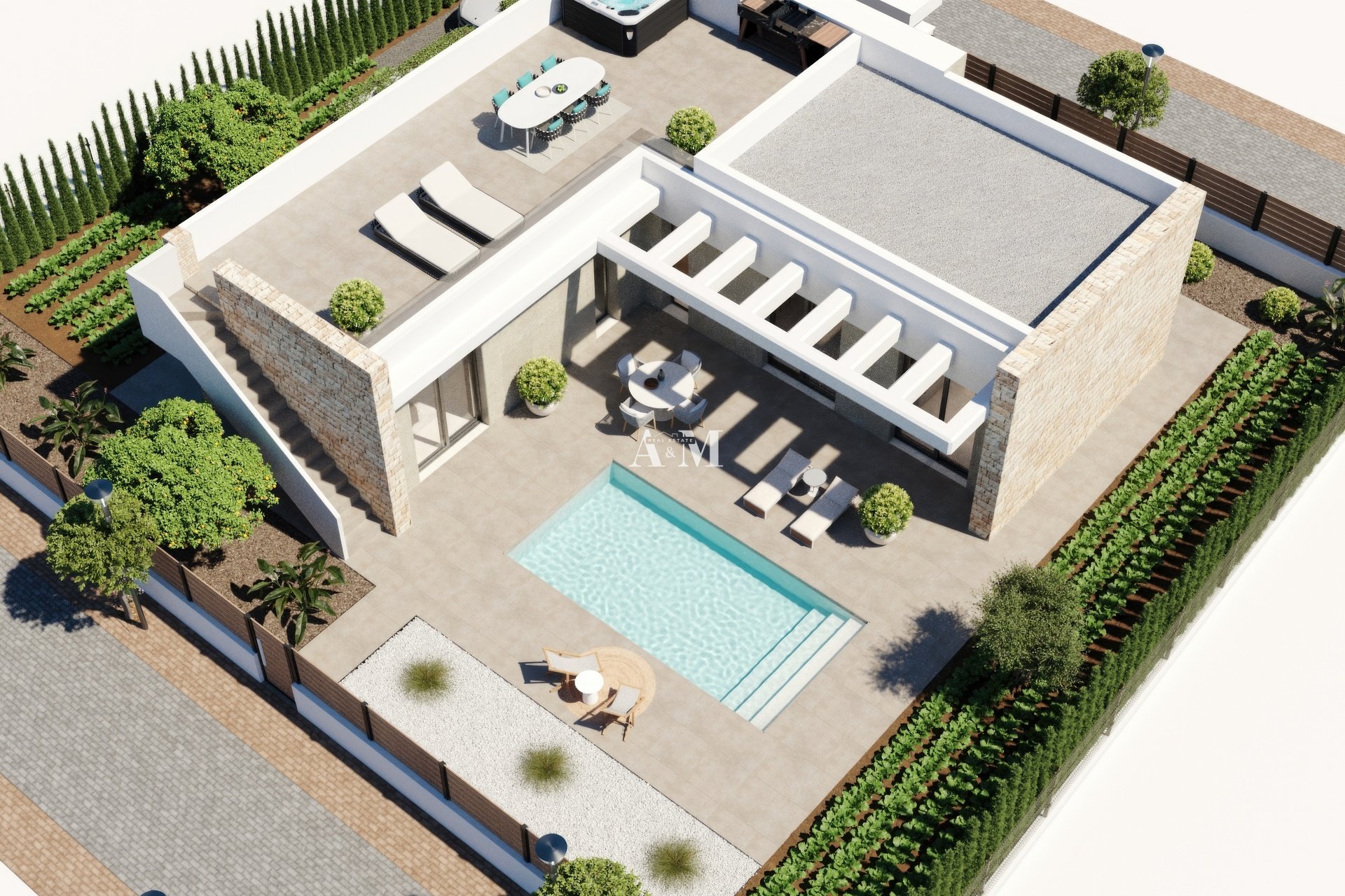 Obra nueva - detached - Hacienda del Alamo Golf