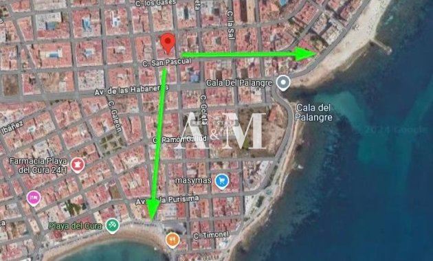 Location à long terme - Appartement - Torrevieja - Playa de los Locos