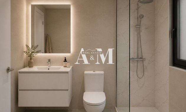 Новое здание - semi-detached - Mazarrón